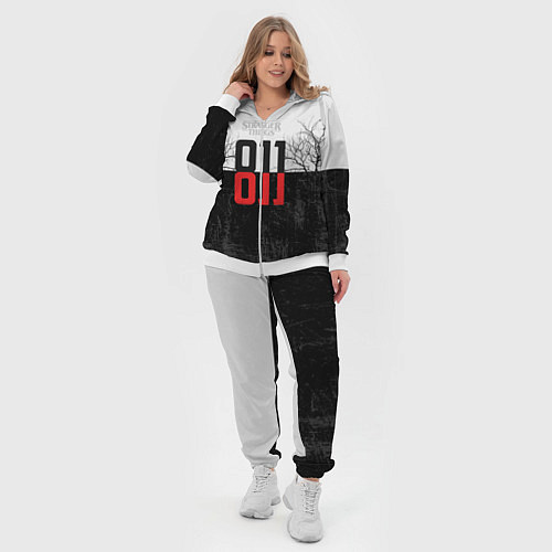 Женский костюм Stranger Things 011 / 3D-Белый – фото 4