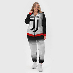 Женский 3D-костюм FC Juventus: Silver Original, цвет: 3D-красный — фото 2