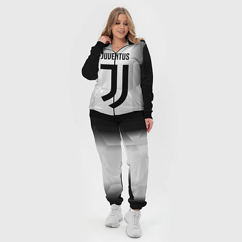 Женский костюм FC Juventus: Silver Original / 3D-Черный – фото 4