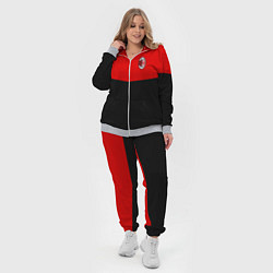 Женский 3D-костюм АC Milan: R&B Sport, цвет: 3D-меланж — фото 2