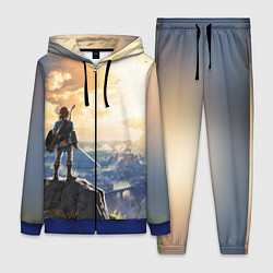 Женский 3D-костюм Knight Link, цвет: 3D-синий