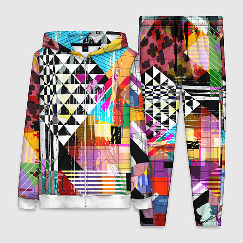 Женский костюм RGB Geometry / 3D-Белый – фото 1