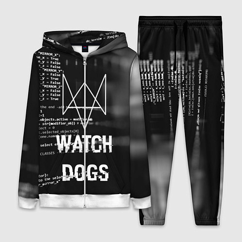 Женский костюм Watch Dogs: Hacker / 3D-Белый – фото 1