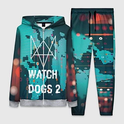 Женский 3D-костюм Watch Dogs 2: Network Hack, цвет: 3D-меланж