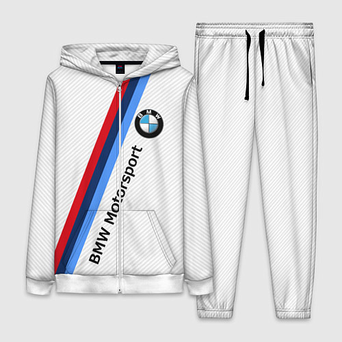 Женский костюм BMW Motorsport: White Carbon / 3D-Белый – фото 1