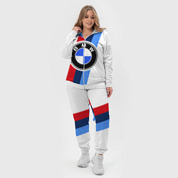 Женский 3D-костюм BMW M: White Sport, цвет: 3D-белый — фото 2