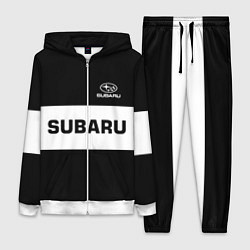 Женский 3D-костюм Subaru: Black Sport, цвет: 3D-белый