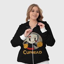 Женский 3D-костюм Cuphead: Mugman, цвет: 3D-белый — фото 2
