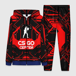 Женский 3D-костюм CS:GO - Сергей, цвет: 3D-синий