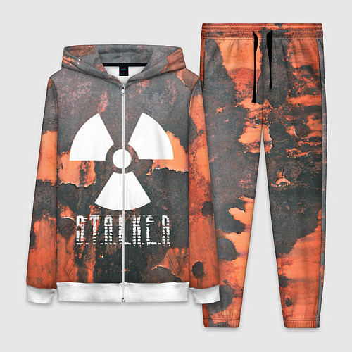 Женский костюм S.T.A.L.K.E.R: Orange Toxic / 3D-Белый – фото 1