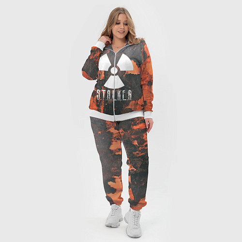 Женский костюм S.T.A.L.K.E.R: Orange Toxic / 3D-Белый – фото 4