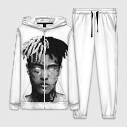 Женский 3D-костюм XXXTentacion: Pixel Art, цвет: 3D-белый