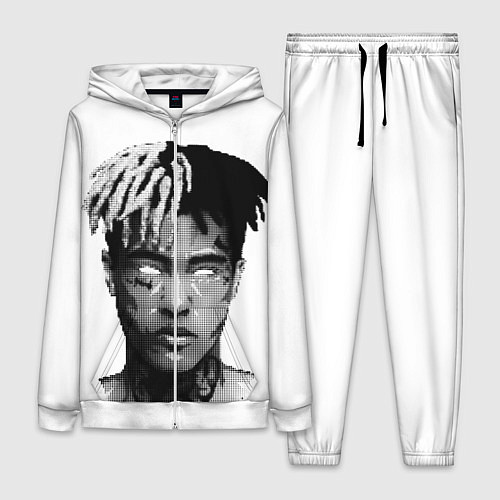 Женский костюм XXXTentacion: Pixel Art / 3D-Белый – фото 1