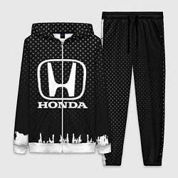Женский 3D-костюм Honda: Black Side, цвет: 3D-белый