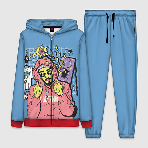 Женский костюм Mnogoznaal / 3D-Красный – фото 1