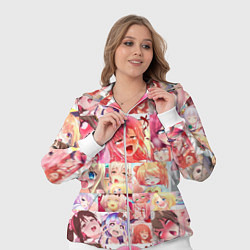 Женский 3D-костюм Ahegao, цвет: 3D-белый — фото 2