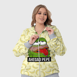 Женский 3D-костюм Ahegao Pepe, цвет: 3D-меланж — фото 2