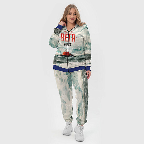 Женский костюм Грот: Ледокол Вега / 3D-Синий – фото 4