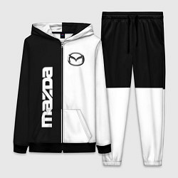 Женский 3D-костюм Mazda B&W, цвет: 3D-черный