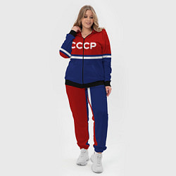 Женский 3D-костюм СССР: Спортсмен, цвет: 3D-черный — фото 2