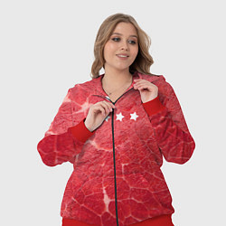 Женский 3D-костюм Мясо 100%, цвет: 3D-красный — фото 2