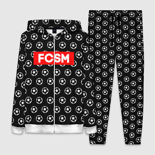 Женский костюм FCSM Supreme / 3D-Белый – фото 1