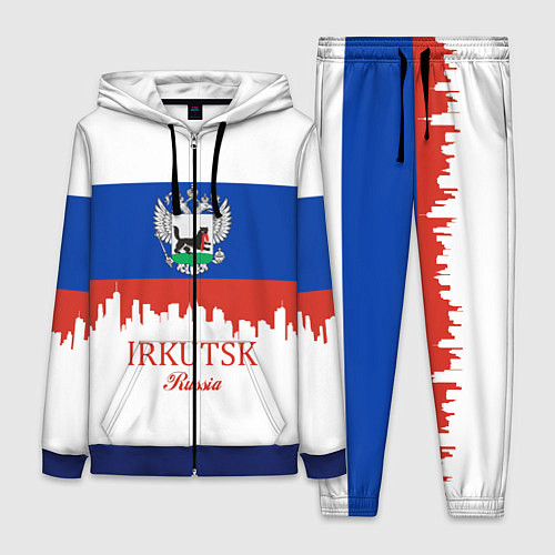 Женский костюм Irkutsk: Russia / 3D-Синий – фото 1