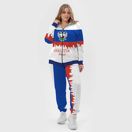 Женский костюм Irkutsk: Russia / 3D-Синий – фото 4