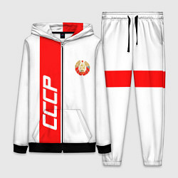 Женский 3D-костюм СССР: White Collection, цвет: 3D-черный