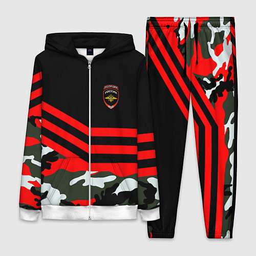 Женский костюм Полиция: Камуфляж / 3D-Белый – фото 1