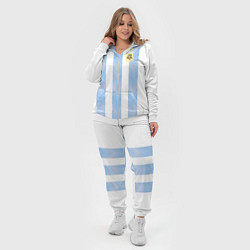 Женский 3D-костюм Сборная Аргентины, цвет: 3D-белый — фото 2