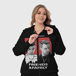 Женский 3D-костюм Markul: Friends & Family, цвет: 3D-черный — фото 2