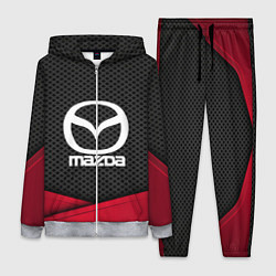 Женский 3D-костюм Mazda: Grey Carbon, цвет: 3D-меланж