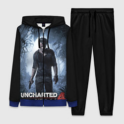 Женский 3D-костюм Uncharted 4: A Thief's End, цвет: 3D-синий
