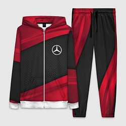 Женский 3D-костюм Mercedes Benz: Red Sport, цвет: 3D-белый