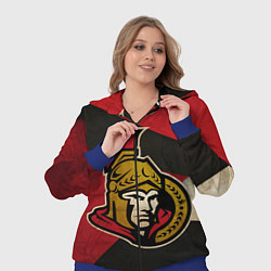 Женский 3D-костюм HC Ottawa Senators: Old Style, цвет: 3D-синий — фото 2