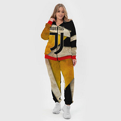 Женский 3D-костюм FC Juventus: Old Style, цвет: 3D-красный — фото 2