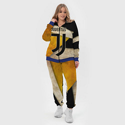 Женский 3D-костюм FC Juventus: Old Style, цвет: 3D-синий — фото 2