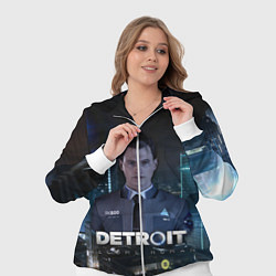 Женский 3D-костюм Detroit: Connor, цвет: 3D-белый — фото 2