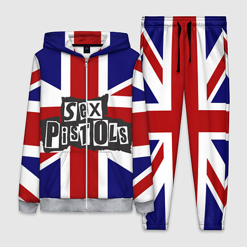 Женский костюм Sex Pistols UK / 3D-Меланж – фото 1