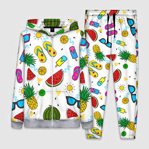 Женский костюм Летний стиль / 3D-Меланж – фото 1