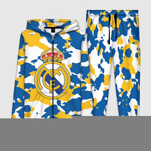 Женский костюм Real Madrid: Camo / 3D-Черный – фото 1