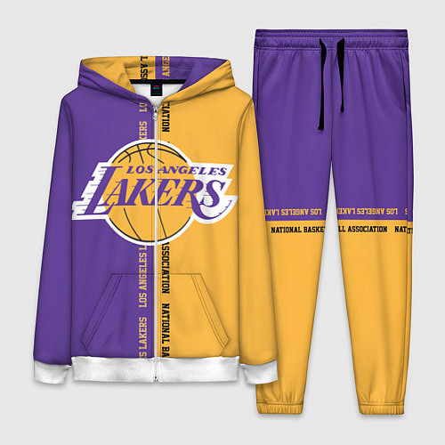 Женский костюм NBA: LA Lakers / 3D-Белый – фото 1