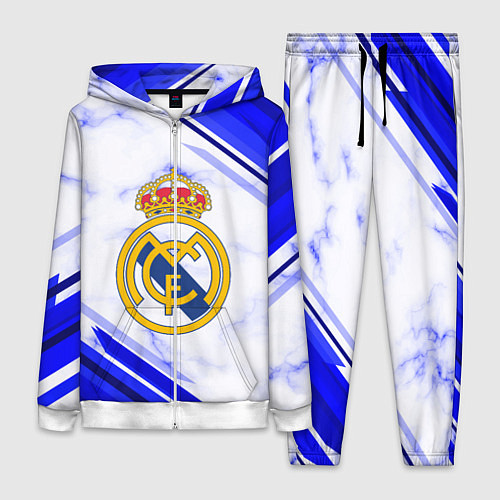 Женский костюм Real Madrid / 3D-Белый – фото 1