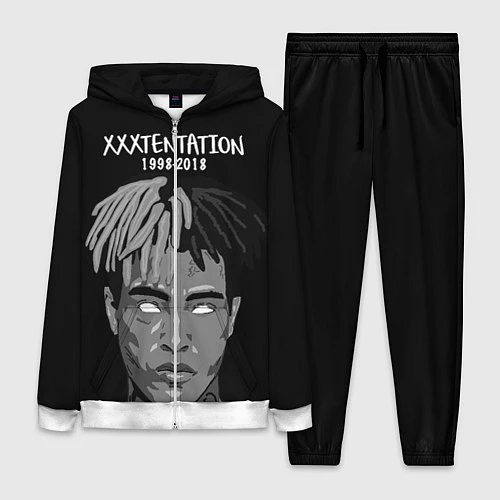 Женский костюм XXXTentacion: 1998-2018 / 3D-Белый – фото 1