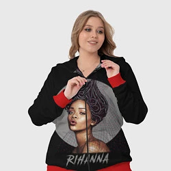 Женский 3D-костюм Rihanna, цвет: 3D-красный — фото 2