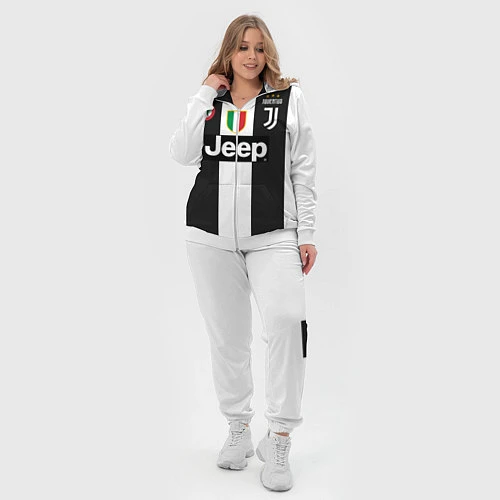 Женский костюм FC Juventus 18-19 / 3D-Белый – фото 4