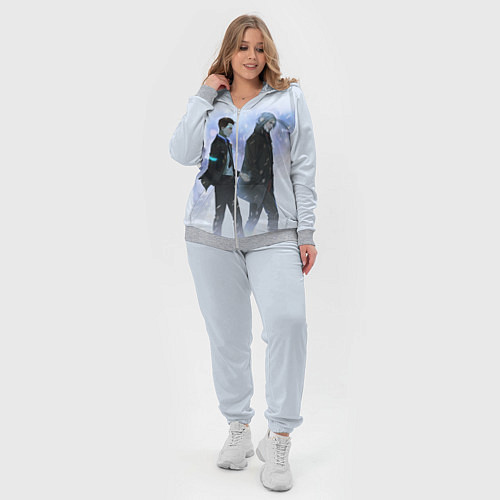 Женский костюм HANK & CONNOR / 3D-Меланж – фото 4