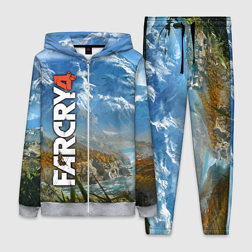 Женский костюм Far Cry 4: Ice Mountains / 3D-Меланж – фото 1