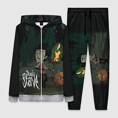 Женский костюм Don't Starve: Night Forrest / 3D-Меланж – фото 1